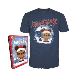 Funko Boxed Tees: Disney Holiday - Santa Mickey (M)