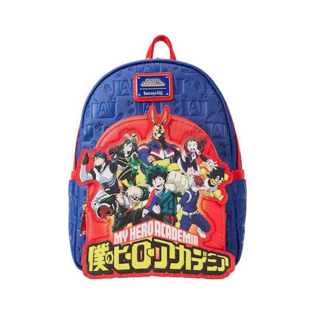 Loungefly My Hero Academia - Group Debossed Logo Mini Backpack (MHABK0023)