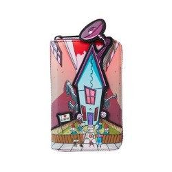 Loungefly Nickelodeon: Invader Zim - Secret Lair Zip Around Wallet (NICWA0036)