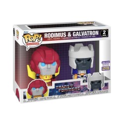 Funko Pop! 2-Pack: Transformers - Rodimus & Galvatron (Convention Limited Edition) Vinyl Figures