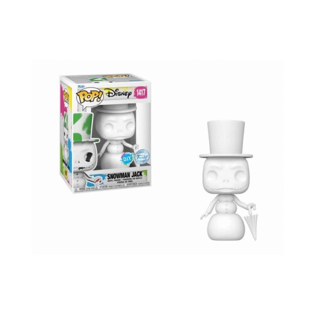 Funko Pop! Disney: The Nightmare Before Christmas - Snowman Jack (DIY) (White) (Special Edition) #1417 Vinyl Figure