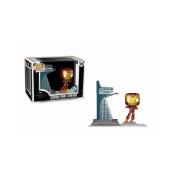 Funko Pop! Town: Marvel The Infinity Saga - Avengers Tower & Iron Man (Glows in the Dark) (Special Edition) #35 Vinyl Figure