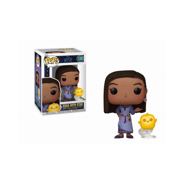 Funko Pop! Disney: Wish - Asha with Star #1390 Vinyl Figure