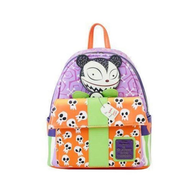 Loungefly Disney: Nightmare Before Christmas Scary Teddy Present Mini Backpack (WDBK3280)