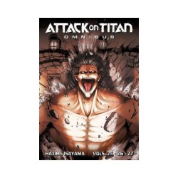 Kodansha Attack on Titan Omnibus 9 (Vol. 25-27) Paperback Manga