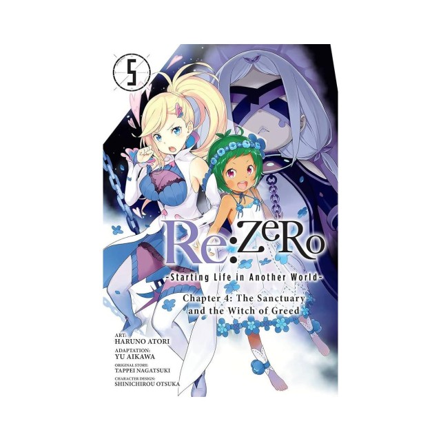 Yen Press Re:Zero -Starting Life In Another World-, Chapter 4: The Sanctuary And The Witch of Greed, Vol. 5 Paperback Manga