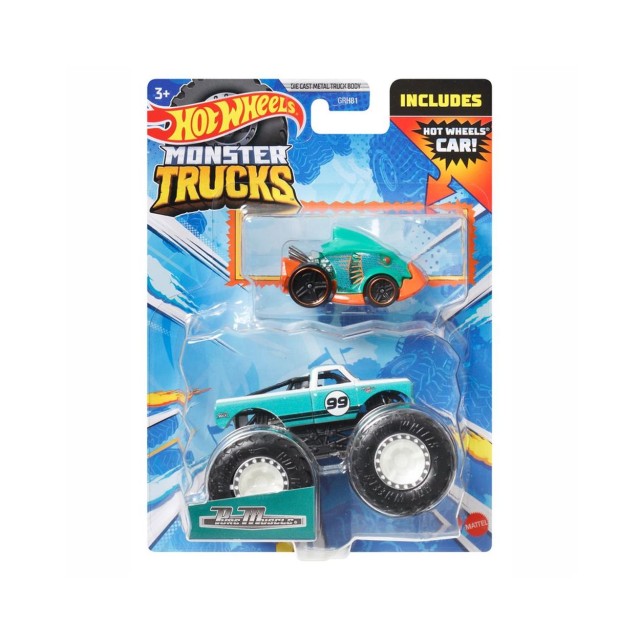 Mattel Hot Wheels Monster Trucks: Pure Muscle Die-Cast & Truck (HKM14)