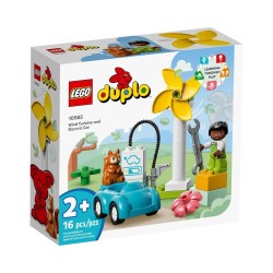 LEGO® DUPLO® Town: Wind Turbine and Electric Car (10985)