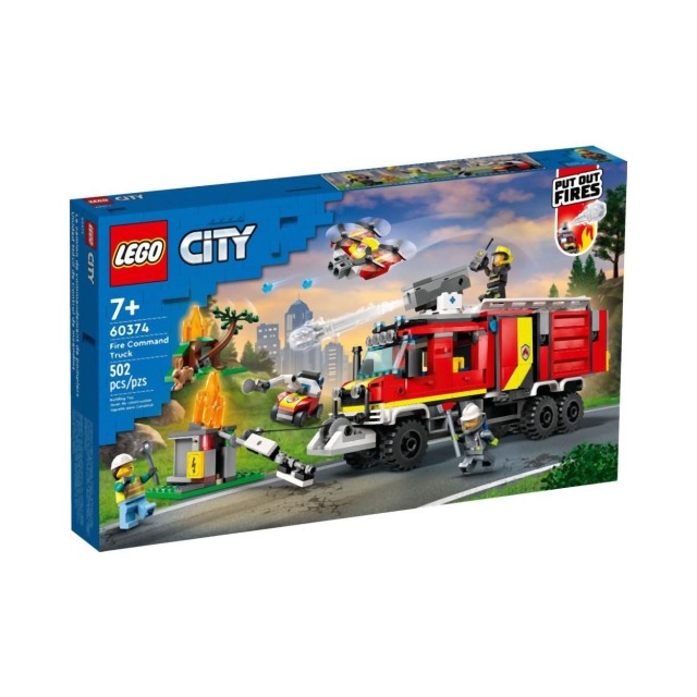 LEGO® City: Fire Command Truck (60374)