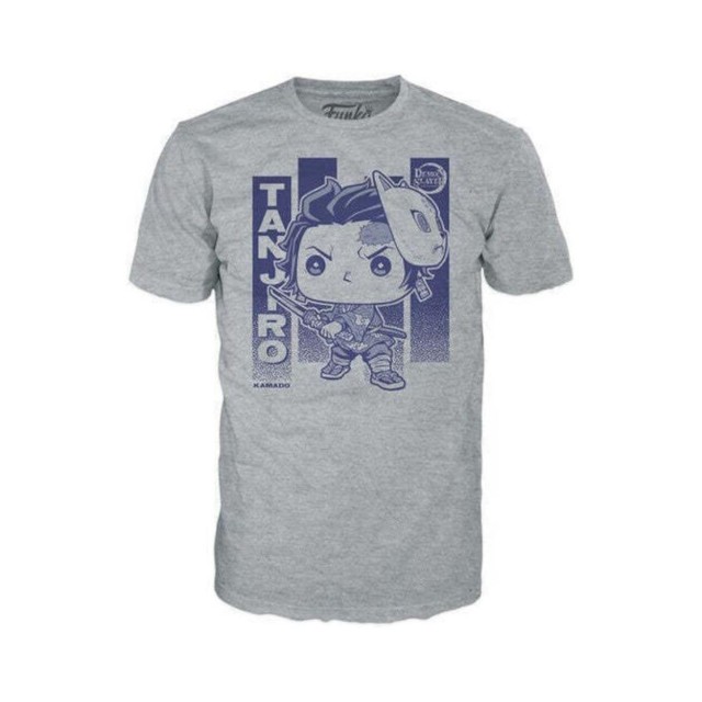 Funko Boxed Tee: Demon Sleyer - Tanjiro with Wisteria (M)