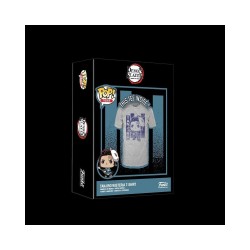 Funko Boxed Tee: Demon Sleyer - Tanjiro with Wisteria (L)