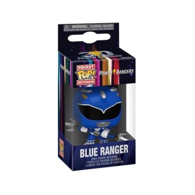 Funko Pocket Pop! Power Rangers - Blue Ranger Vinyl Figure Keychain