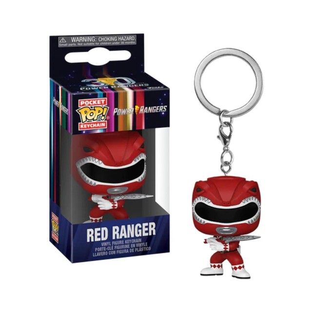 Funko Pocket Pop! Power Rangers - Red Ranger Vinyl Figure Keychain