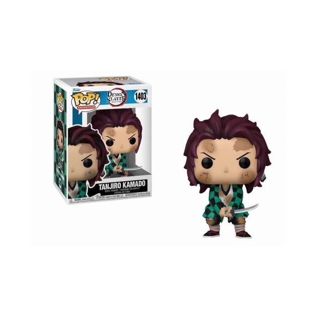 Funko Pop! Animation: Demon Slayer Kimetsu No Yaiba - Tanjiro Kamado (Training) #1403 Vinyl Figure