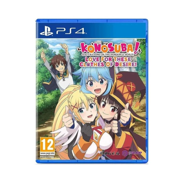 PS4 Konosuba: God's Blessing on this Wonderful World! Love for These Clothes of Desire!