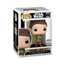 Funko Pop! Disney: Star Wars Obi-Wan Kenoby - Young Leia with Lola (Convention Limited Edition) #659 Bobble-Head Vinyl Figure