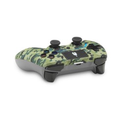 Spartan Gear - Aspis 4 Wired & Wireless Controller (compatible with PC [wired] and playstation 4 [wireless]) (colour: Green Camo)