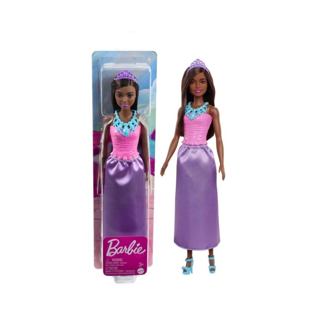 Mattel Barbie: Dreamtopia - Purple Dress Dark Skin Doll (HGR02)