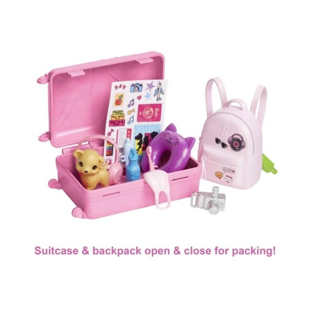 Mattel Barbie: Travel Set with Puppy (HJY18)