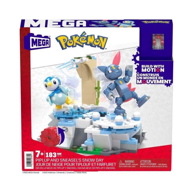 Mattel Mega Pokémon - Piplup and Sneasel's Snow Day (HKT20)