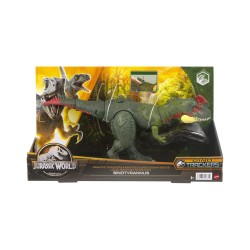 Mattel Jurassic World: Gigantic Dino Trackers - Sinotyrannus Large Dinosaur Figure (HLP25)