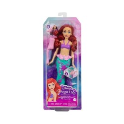 Mattel Disney: Barbie Princess - Color Splash Ariel Mermaid Doll (HLW00)