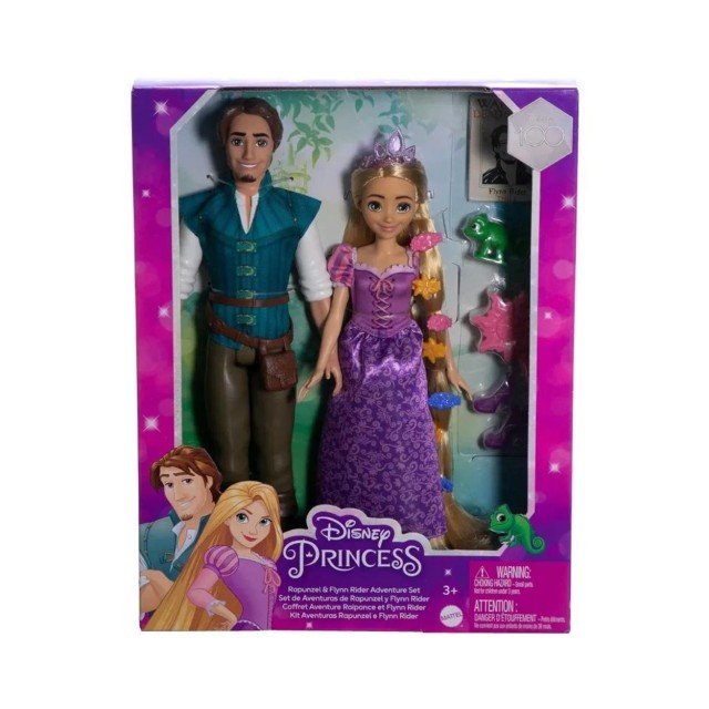 Mattel Disney Princess - Rapunzel & Flynn Rider Adventure Set (HLW39)