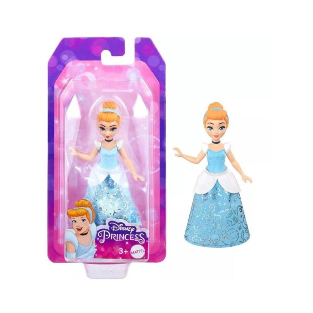 Mattel Disney: Princess - Cinderella Small Doll (9cm) (HLW73)