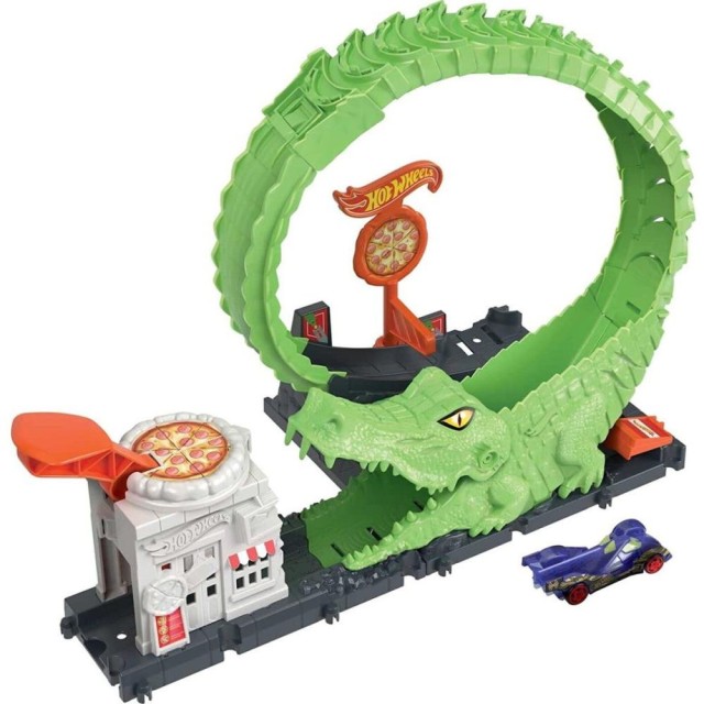 Mattel Hot Wheels City - Gator Loop Attack (HKX39)