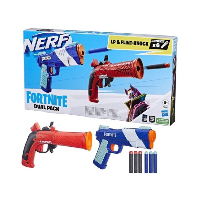 Hasbro Nerf: Fortnite Dual Pack - LP & Flint-Knock (F6243)