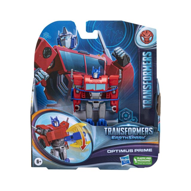 Hasbro Transformers: Earthspark Warrior Class - Optimus Prime Action Figure (F6724)