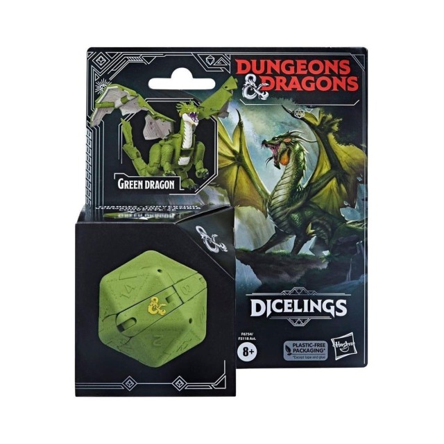 Hasbro Fans Dungeons & Dragons Honor Among Thieves: Dicelings - Green Dragon (F6754)