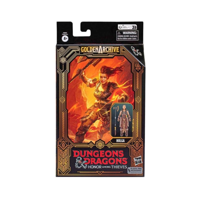 Hasbro Fans - Dungeons & Dragons Honor Among Thieves: Golden Archive Action Figure - Holga (F4866)