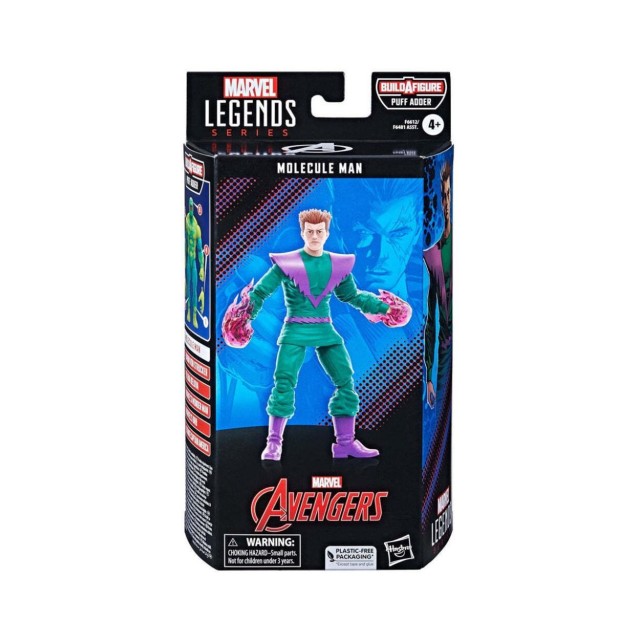 Hasbro Fans - Marvel Legends: Molecule Man Action Figure (15cm) (Build-A-Figure Puff Adder) (F6612)