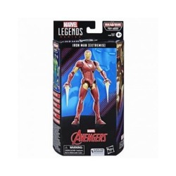 Hasbro Fans - Marvel Legends: Iron Man (Extremis) Action Figure (15cm) (Build-A-Figure Puff Adder) (Excl.) (F6617)