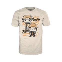 Funko Boxed Tee: Naruto Shippuden - Naruto vs Pain T-Shirt (XL)