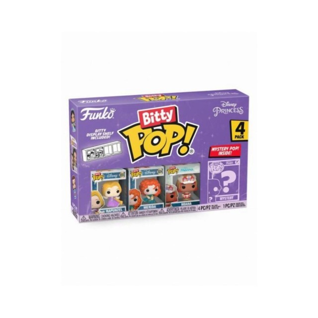 Funko Bitty Pop! 4-Pack: Disney Princess - Rapunzel Vinyl Figures