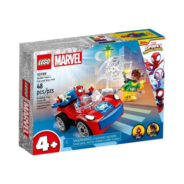 LEGO® Marvel Spidey and His Amazing Friends: Spider-Man's Car and Doc Ock (10789)