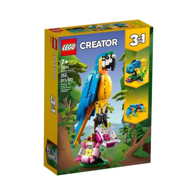 LEGO® Creator: 3in1 Exotic Parrot (31136)