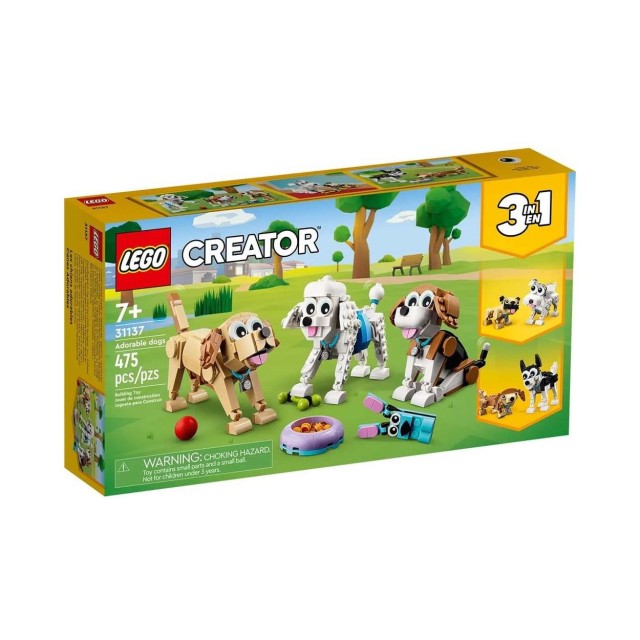 LEGO® Creator: 3in1 Adorable Dogs (31137)