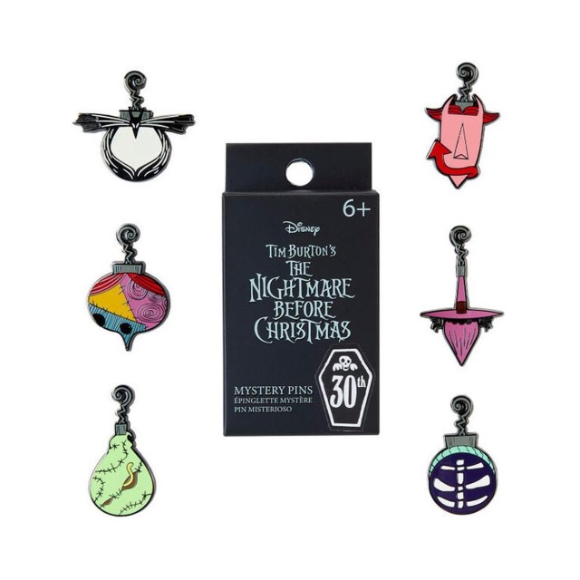 Loungefly Disney: The Nightmare Before Christmas - Ornaments Blind Box Pin Set (WDPN3203)