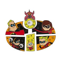 Loungefly Disney Pixar - Incredibles Puzzle Blind Box Pins (WDPN3013)