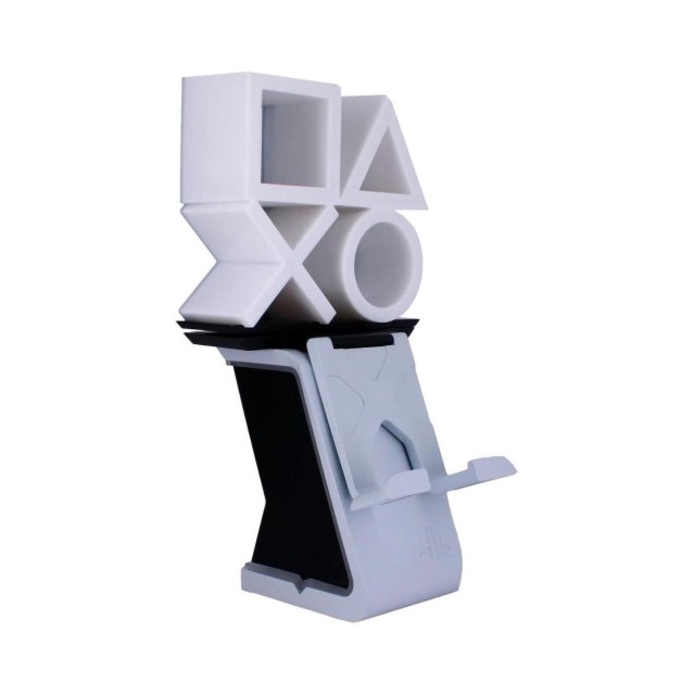 EXG Ikons by Cable Guys: Playstation Ikon - Light Up Phone & Controller Charging Stand (CGIKPS400452)