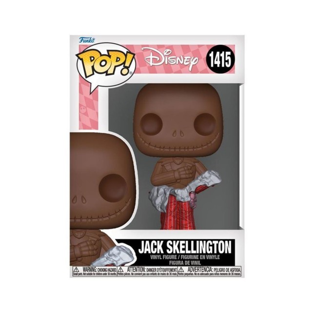 Funko Pop! Disney: The Nightmare Before Christmas Valentine's Day 2024 - Jack (Valentine Chocolate) #1415 Vinyl Figure