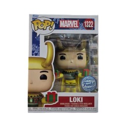 Funko Pop! Marvel: Loki (with Sweater) (Metallic) (Special Edition) #1322 Bobble-Head Vinyl Figure