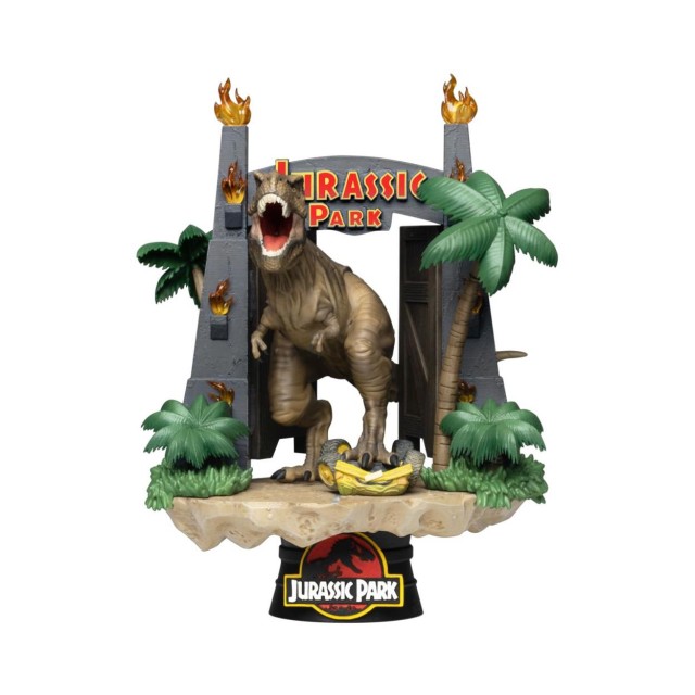 BK D-Stage Jurassic Park - Park Gate Diorama (15cm) (DS-088)