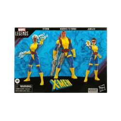 Hasbro Fans Marvel Legends Series (60th Anniversary): X-Men - Storm, Marvel's Forge and Jubilee Action Figures (3-Pack) (15cm) (F7025)