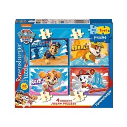 Ravensburger My First Puzzles: Paw Patrol 4 Chunky Jigsaw Puzzles (03154)