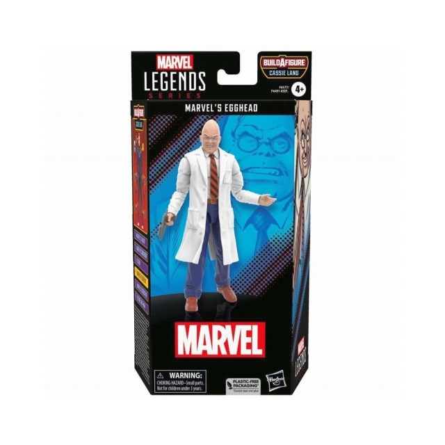 Hasbro Marvel Legends Series Build a Figure Cassie Lang: Marvel's Egghead Action Figure (15cm) (Excl.) (F6577)