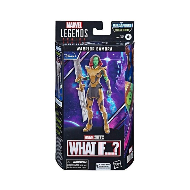 Hasbro Disney Marvel Legends Series: Build a Figure Hydra Stomper - What If...? Warrior Camora Action Figure (15cm) (F6533)